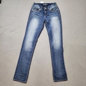 Nwt Silver Jeans Suki Slim Curvy Fit Blue Denim Midrise Sz 26